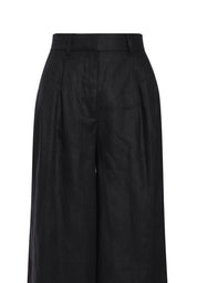 STAUD Sasha wide-leg linen trousers