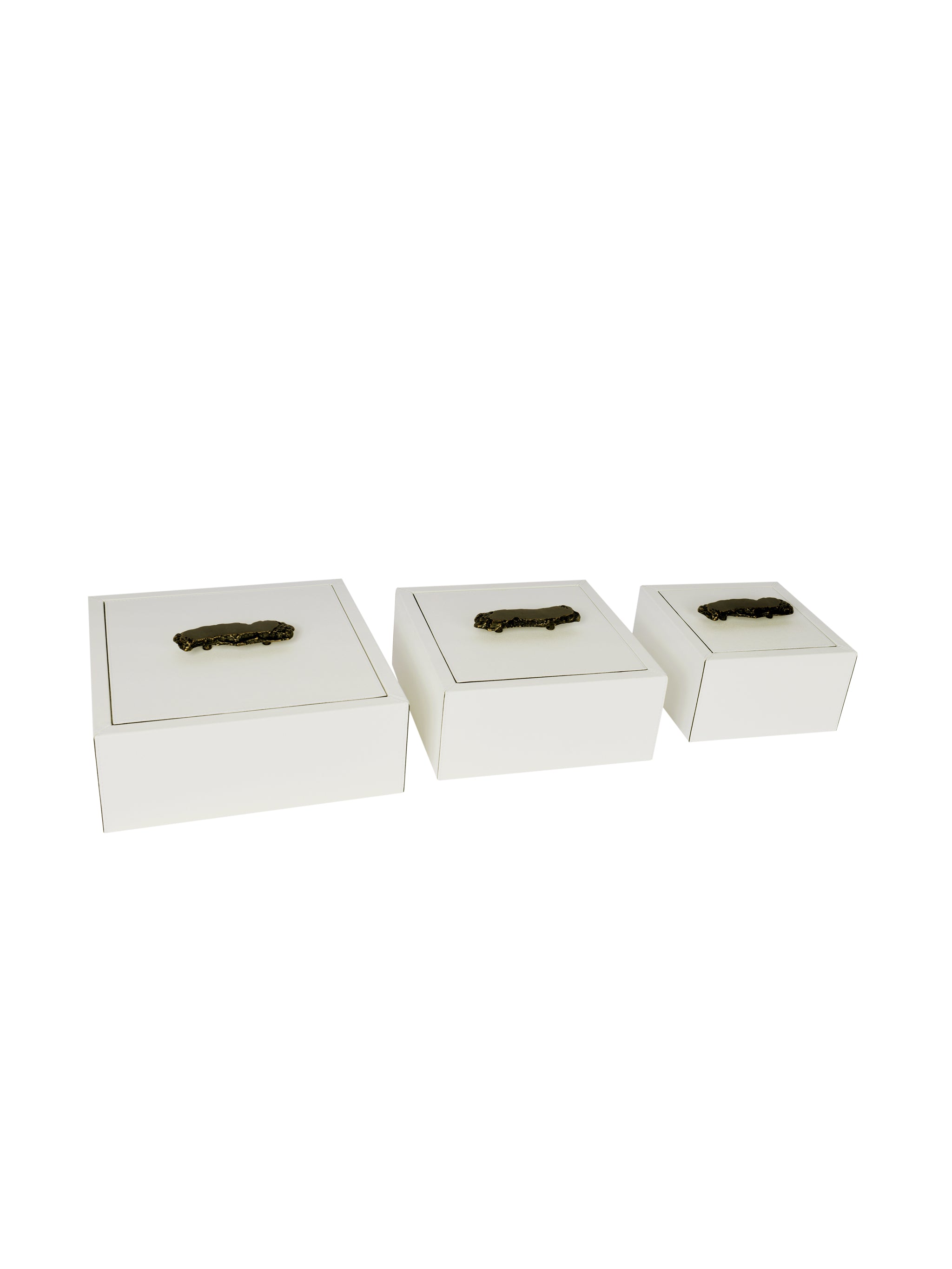 Ambra Stackable Trinket Box Square Small