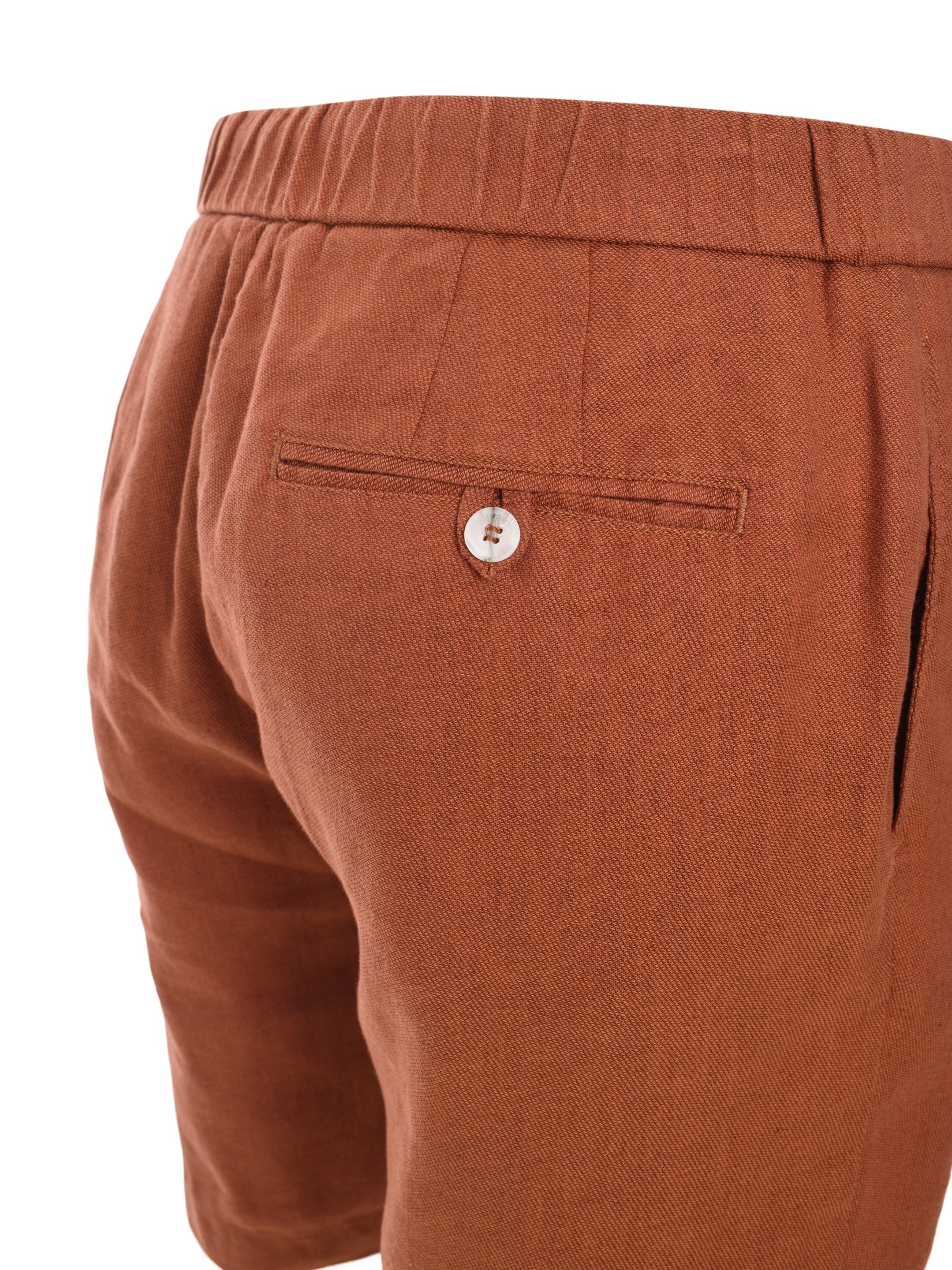 Felipe twill linen shorts