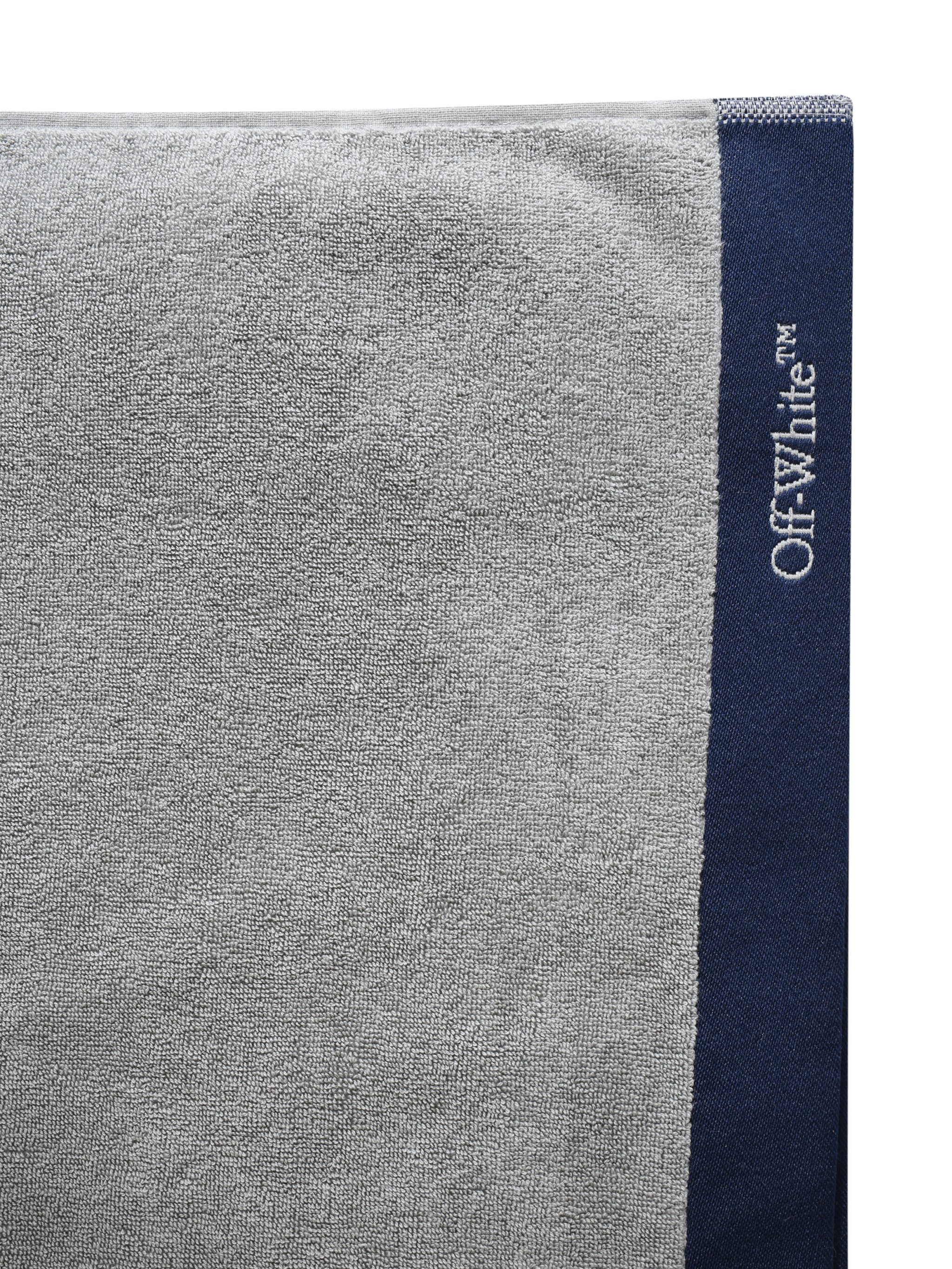 SIN TERRY CLOTH BEACH TOWEL GREY BLUE