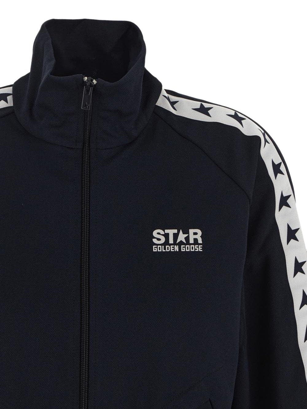 Star/ w's zipped track jacket denise / technical jersey/ logo star/ strip