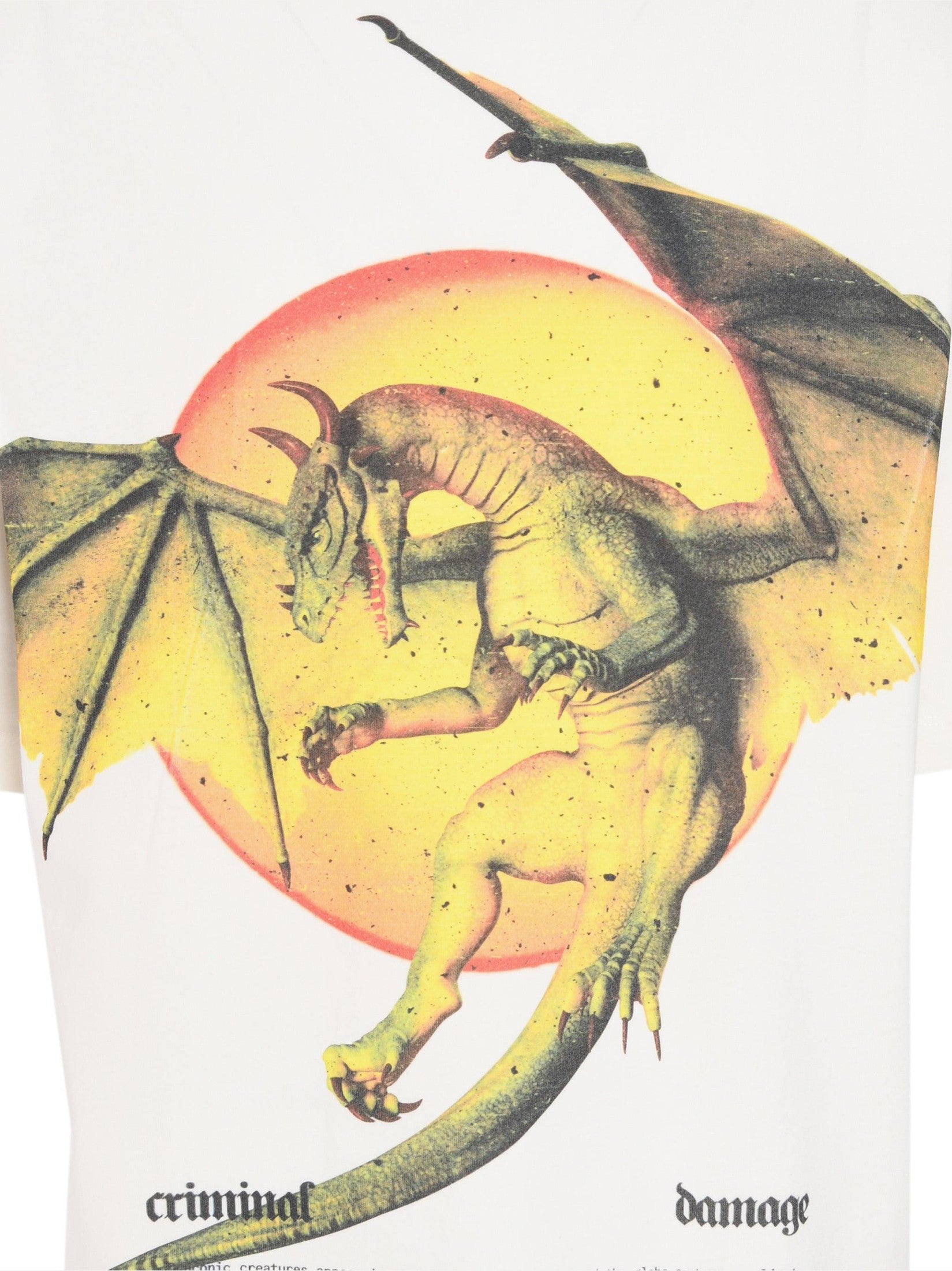 Lying dragon tee