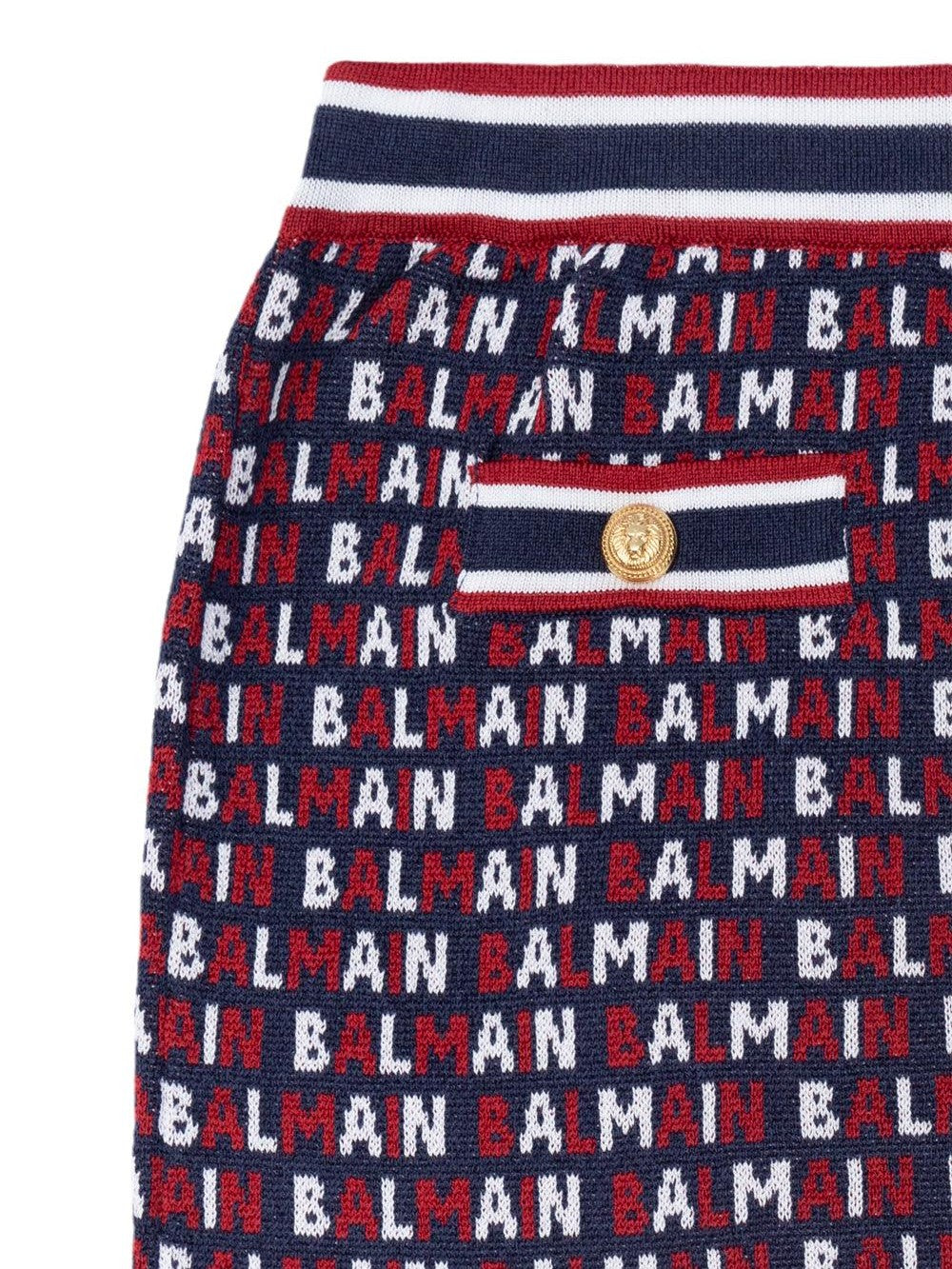 Balmain knit skirt