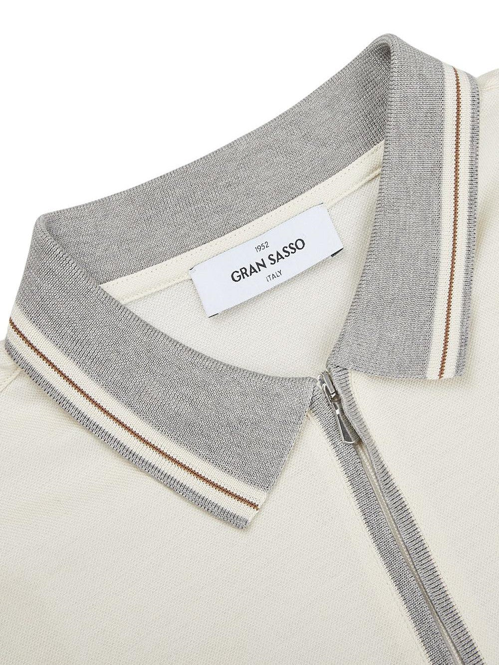 Tennis zip s/slv