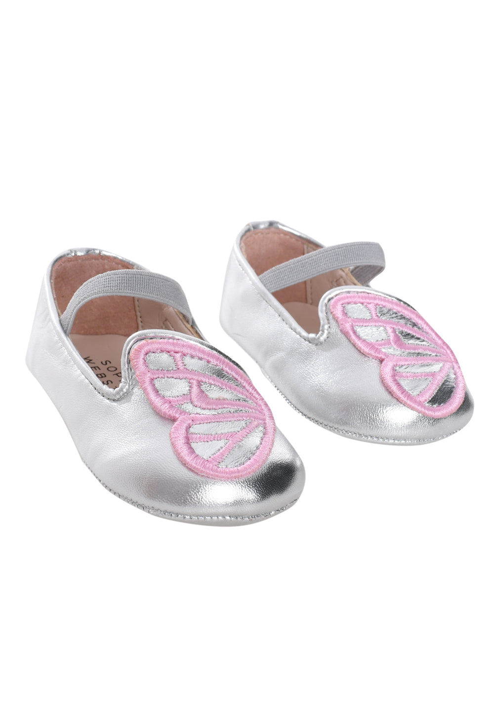 Sophia Webster Mini Butterfly pre-walker leather shoes