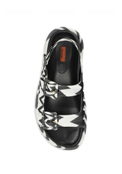 MIA SANDAL WAVE BLACK - WHITE / 0 360W-400M