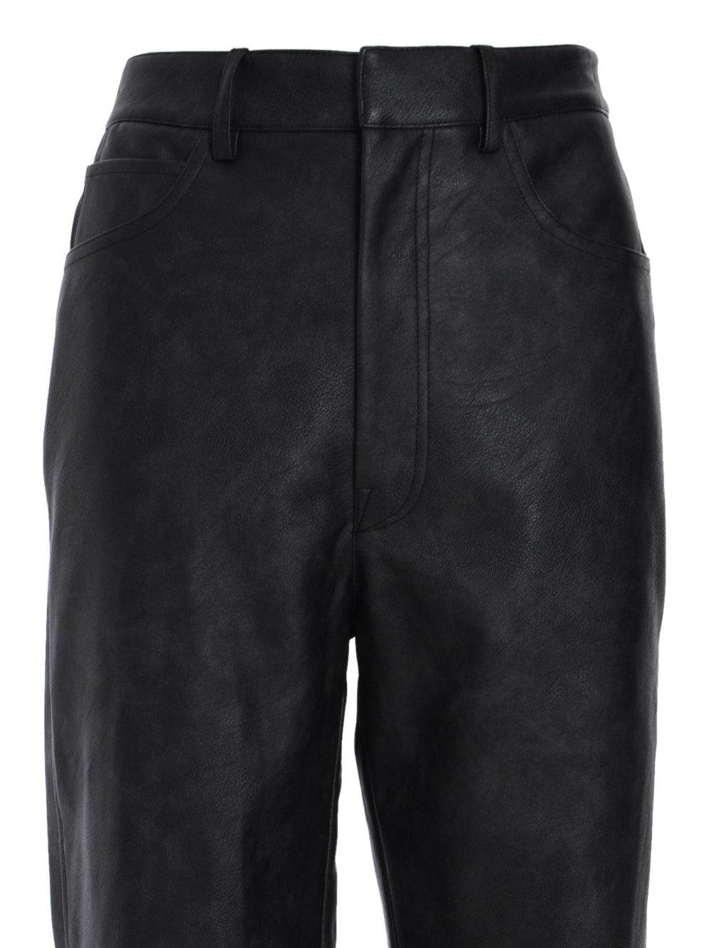 Textured straight pants