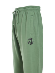 COUNTY GLOBE BAGGY SWEATPANTS DEEP GREEN