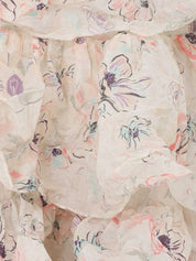 Halliday tiered ruffle gown