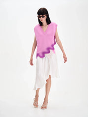 Catalina oversized wavy vest