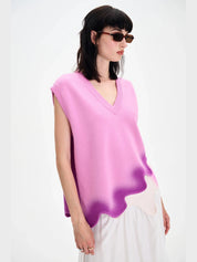 Catalina oversized wavy vest