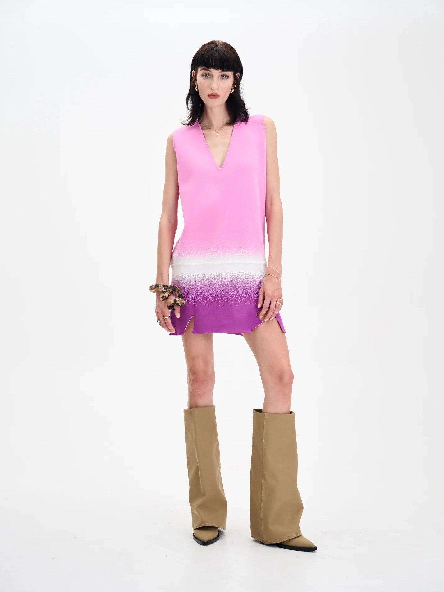 Jafaar v-neck dress