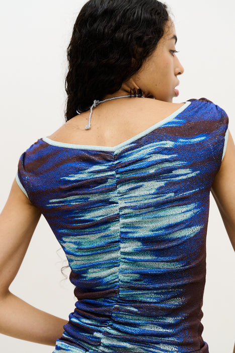 Mahi lake print tank top