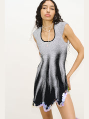 Zingel flashlight reflective mini dress with sequins