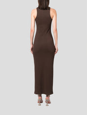 LONG RIB DRESS