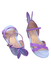 Sophia Webster Mini Girls Purple & Blue Chiara Sandals