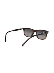 Prada Polarized Grey Smoke Square Sunglasses