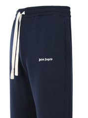 Classic logo sweatpant navy blue  off white