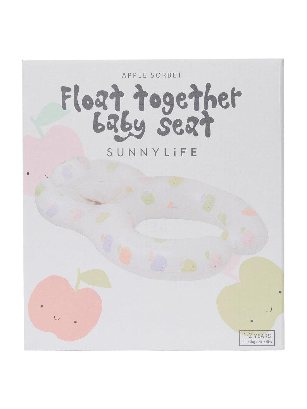 Float together baby seat apple sorbet multi