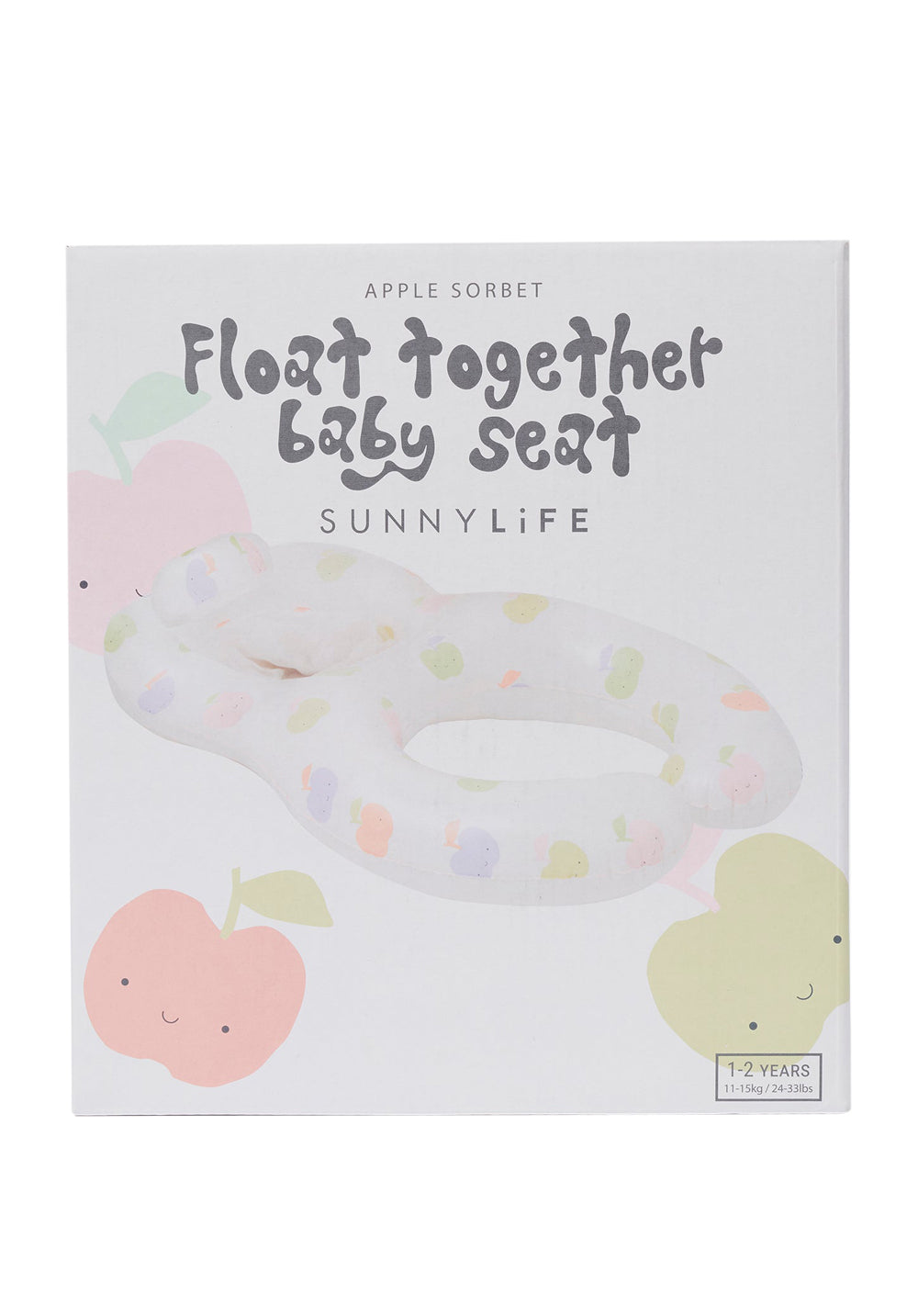 FLOAT TOGETHER BABY SEAT APPLE SORBET MULTI