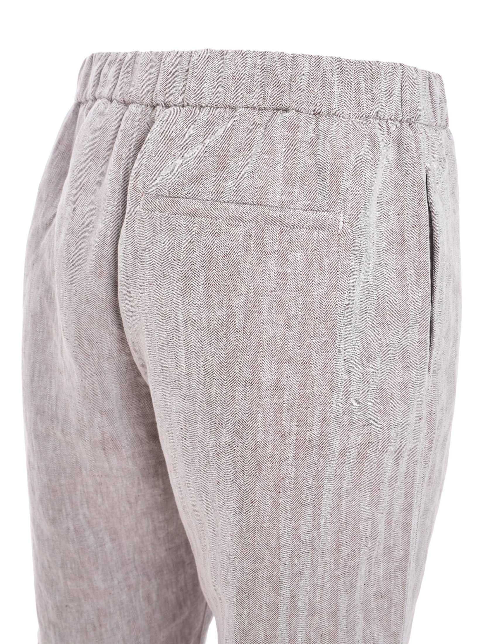 Rocha cotton linen blend trouser