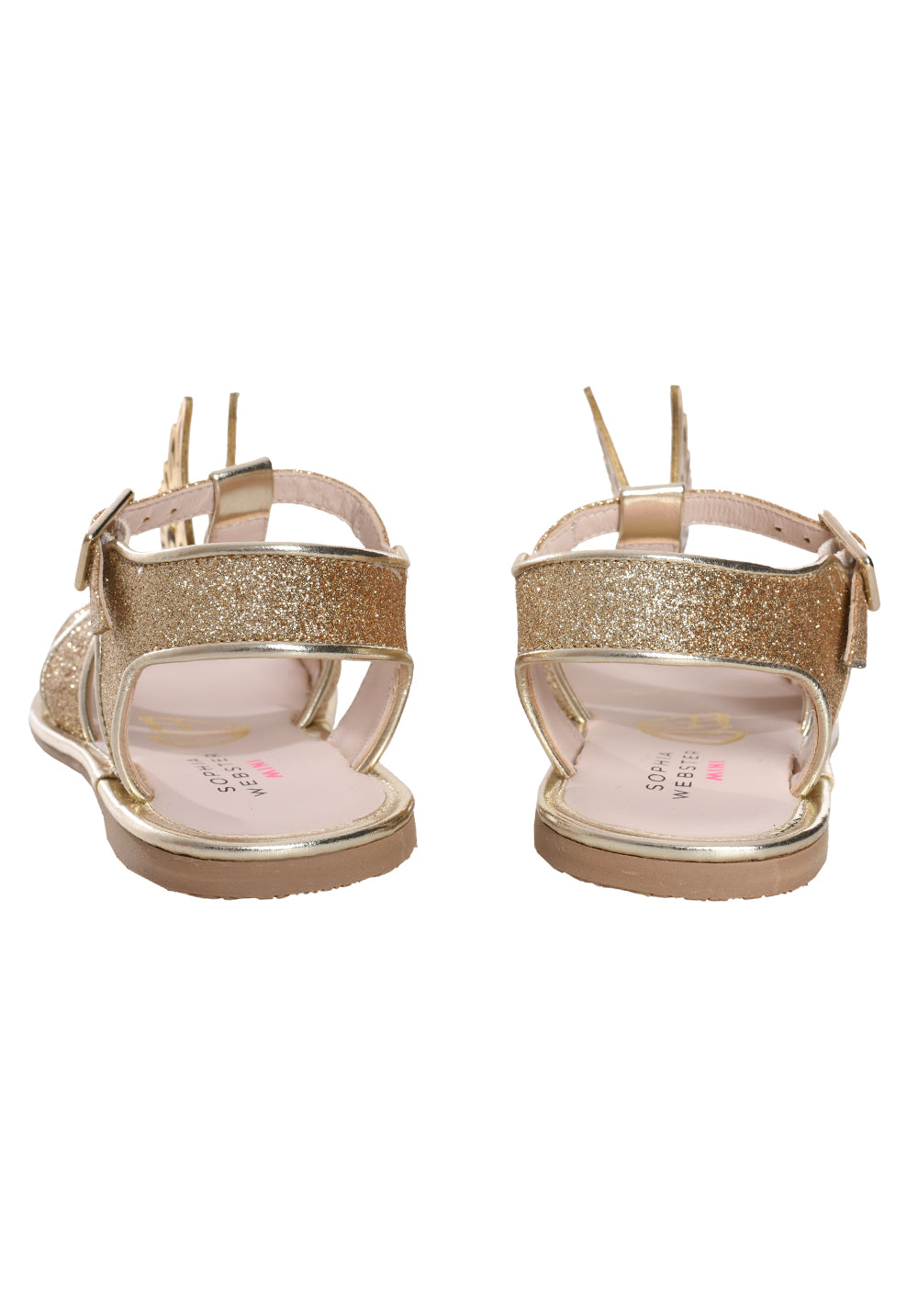 Sophia Webster Mini Girls Gold Butterfly Celeste Sanda