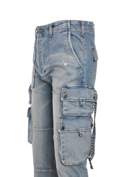 Amiri Denim Straight Pants