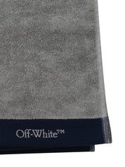 SIN TERRY CLOTH BEACH TOWEL GREY BLUE