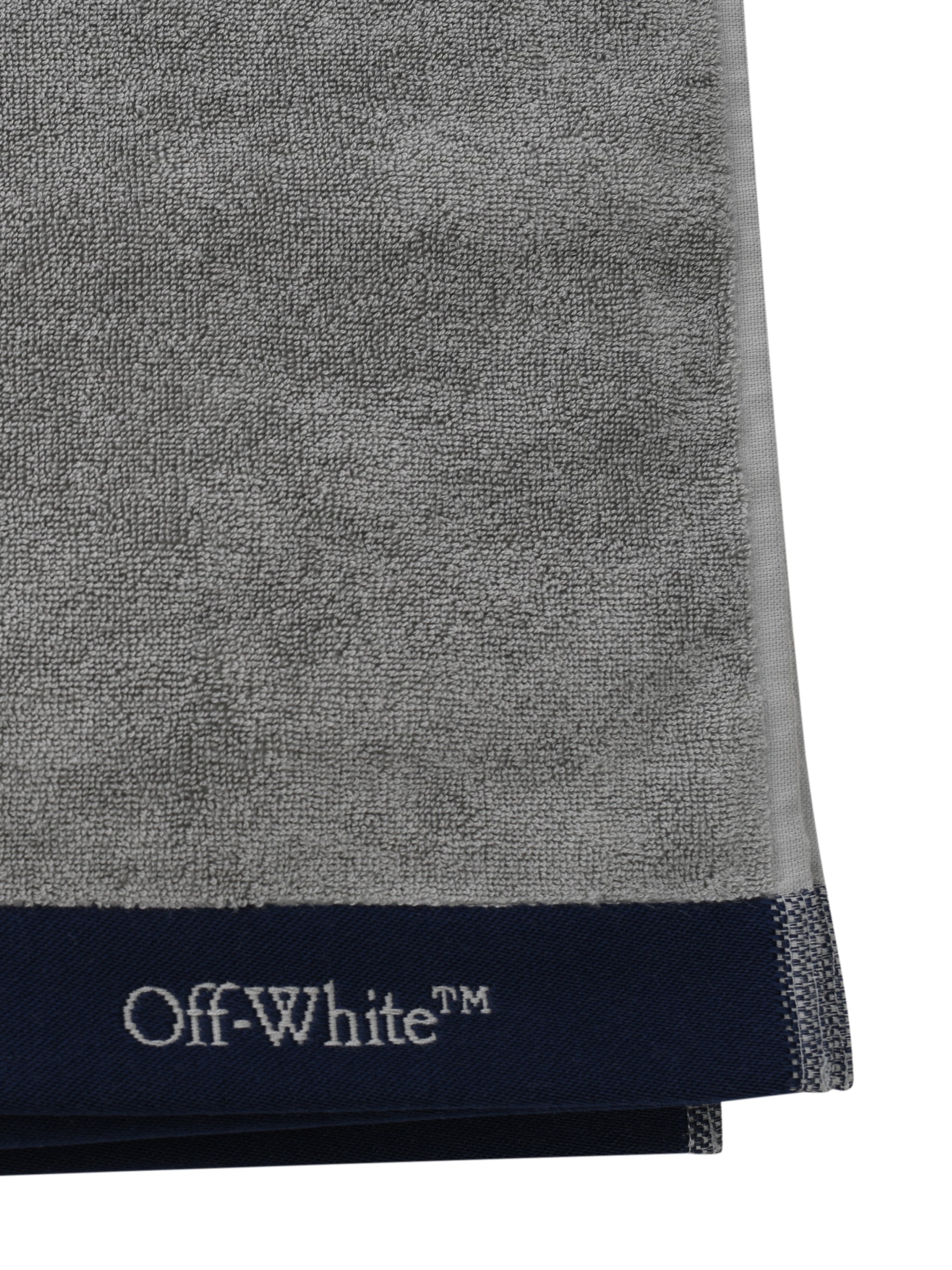 SIN TERRY CLOTH BEACH TOWEL GREY BLUE