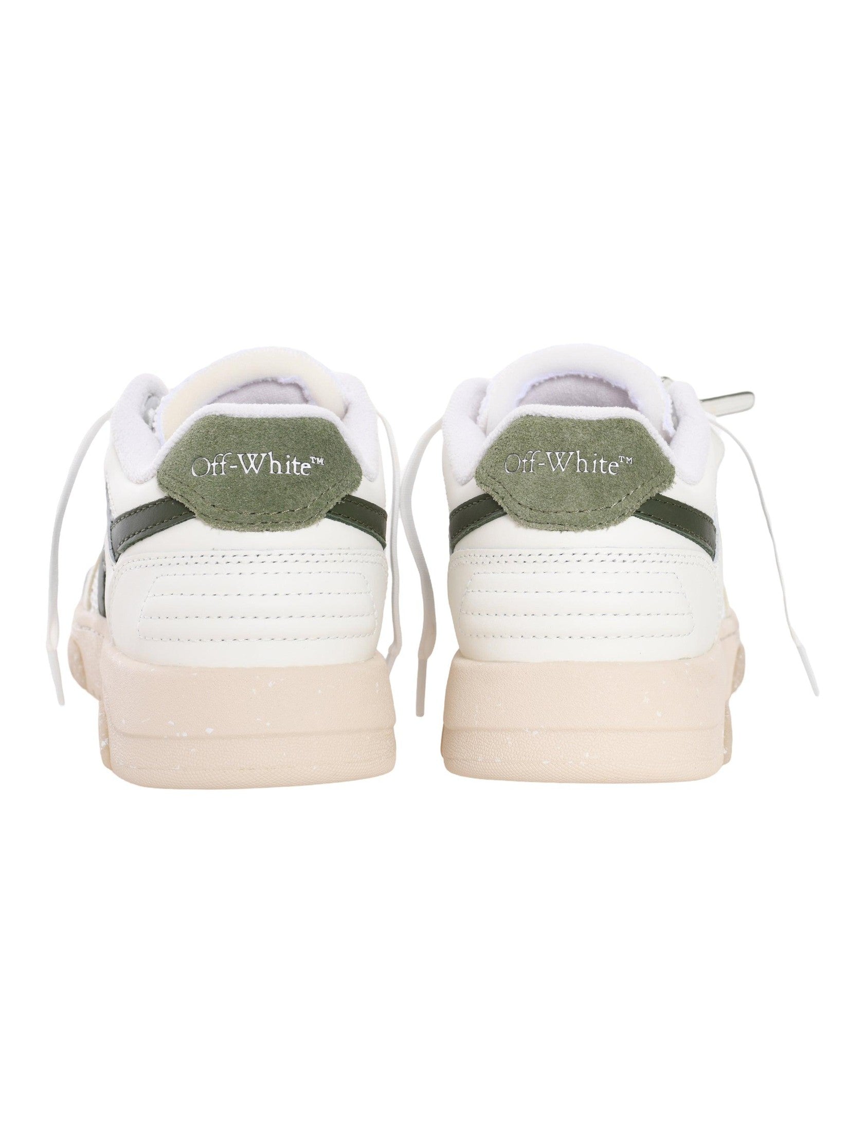 Slim out of office white - military gree