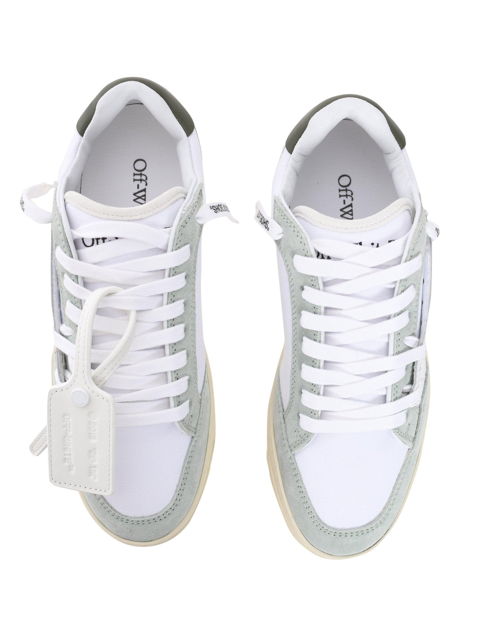 5.0 off court suede/ canvas white - mint