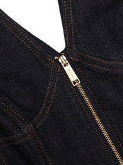 Indigo Denim Mini Dress