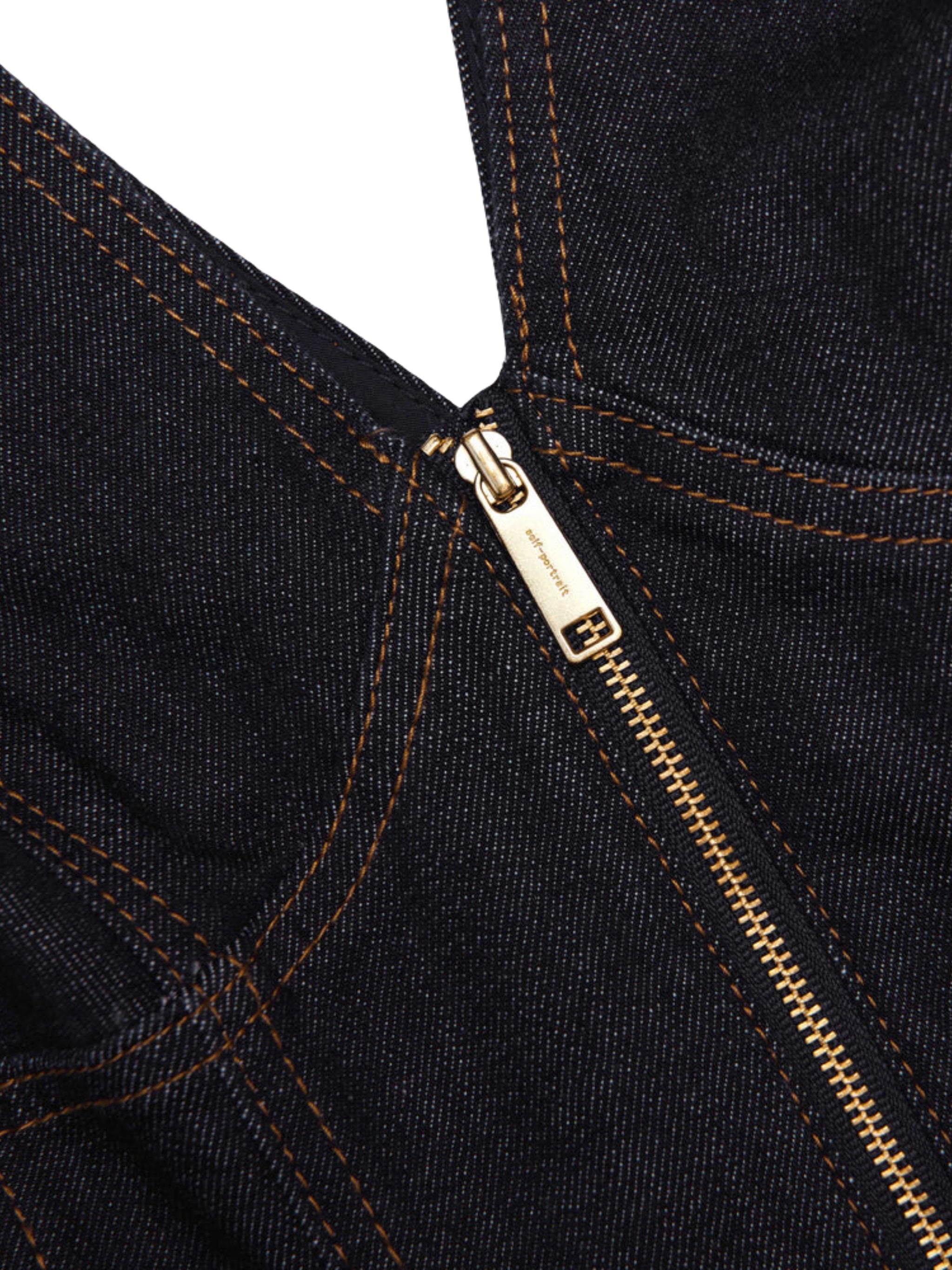 Indigo Denim Mini Dress