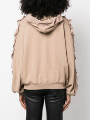 SWEATSHIRT W/RUFFLES