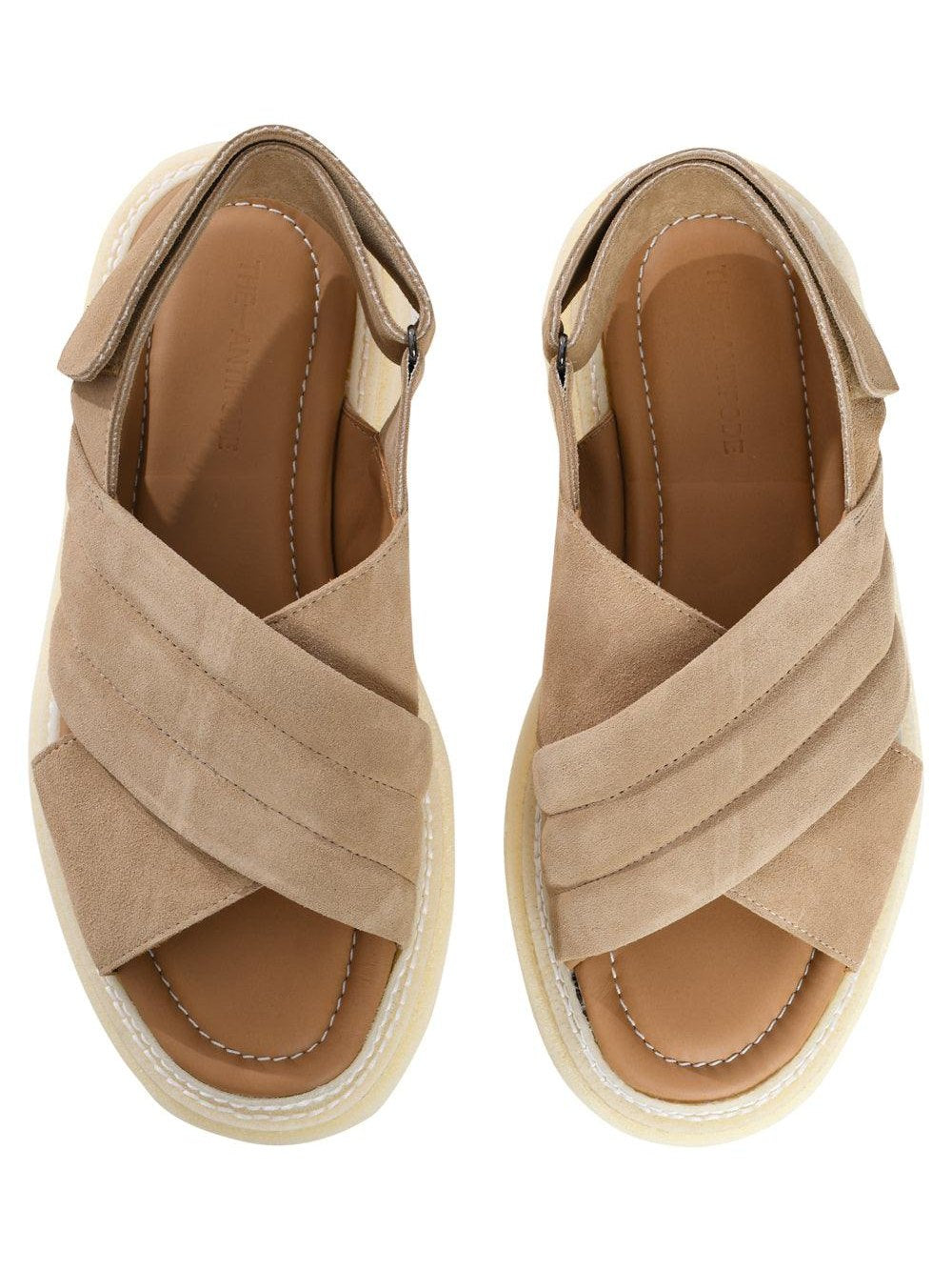 Crossover sandals