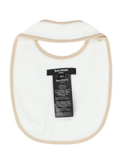 Balmain kids logo-appliqué cotton pajamas
