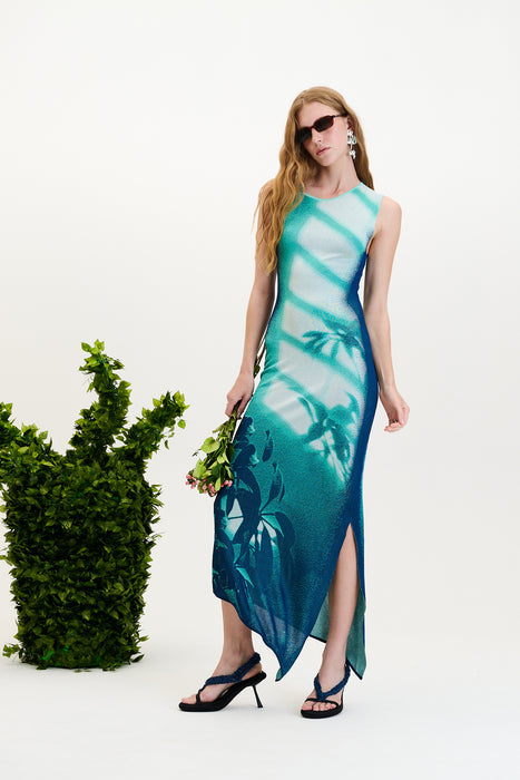 Cedar window print tank dress