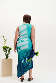 Cedar window print tank dress