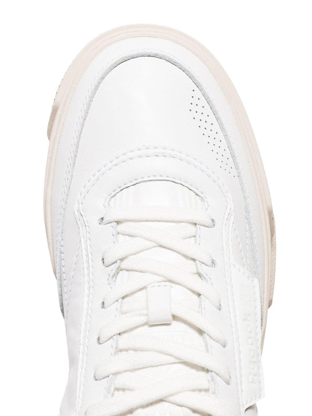 Club c ltd white lthr