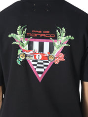 FORMULAR CHECK T-SHIRT BLACK