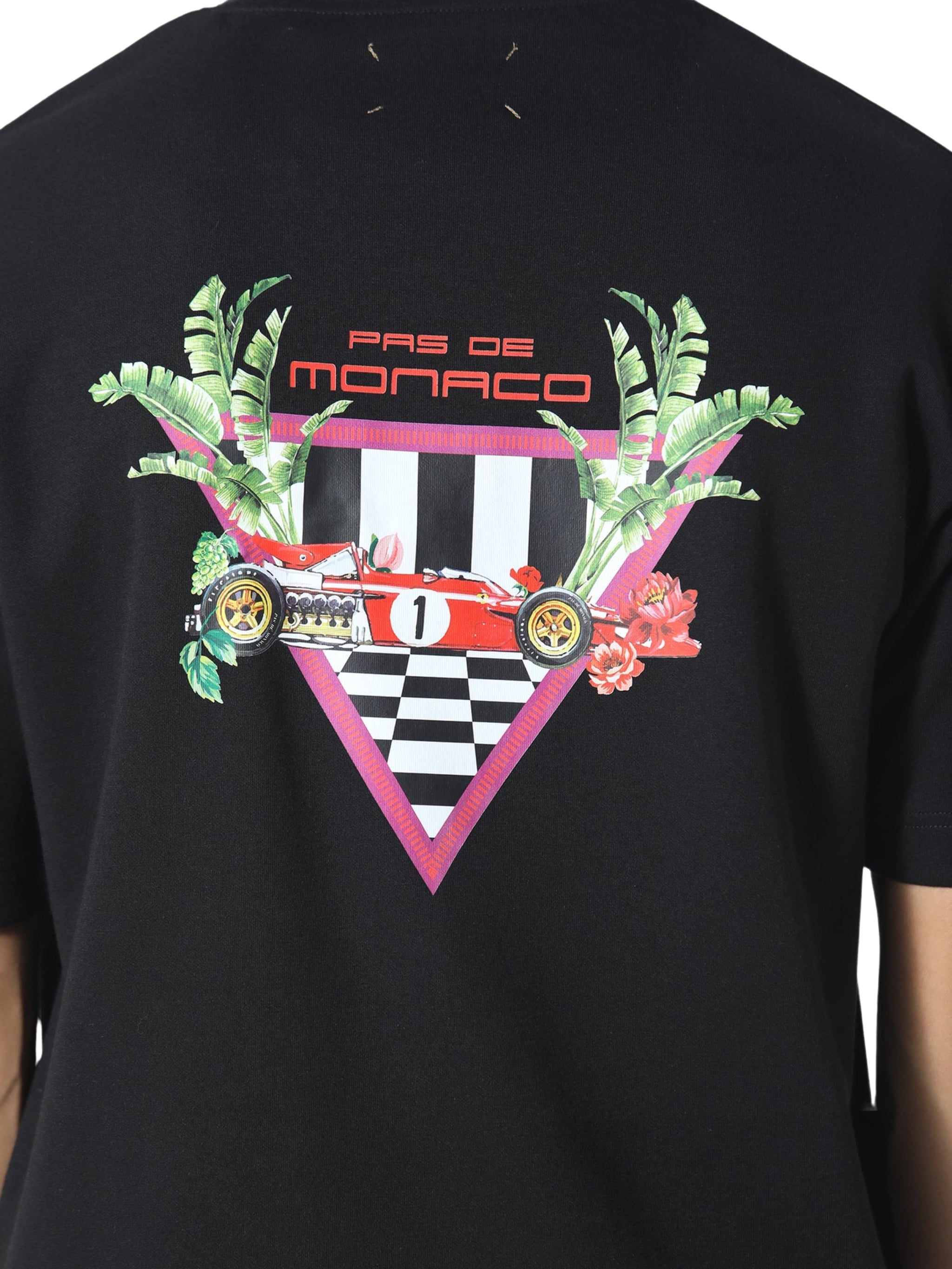 FORMULAR CHECK T-SHIRT BLACK