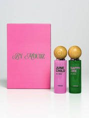 The traveller set (j+s) by moudz eau de parfum 30+30ml
