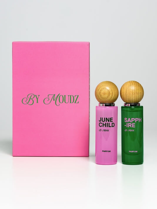 The traveller set (j+s) by moudz eau de parfum 30+30ml