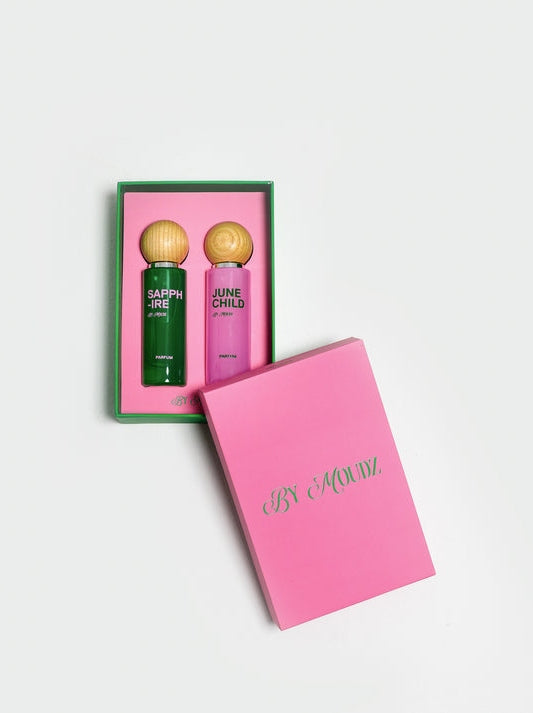 The traveller set (j+s) by moudz eau de parfum 30+30ml