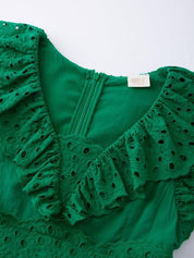 Naomi embroidered maxi dress