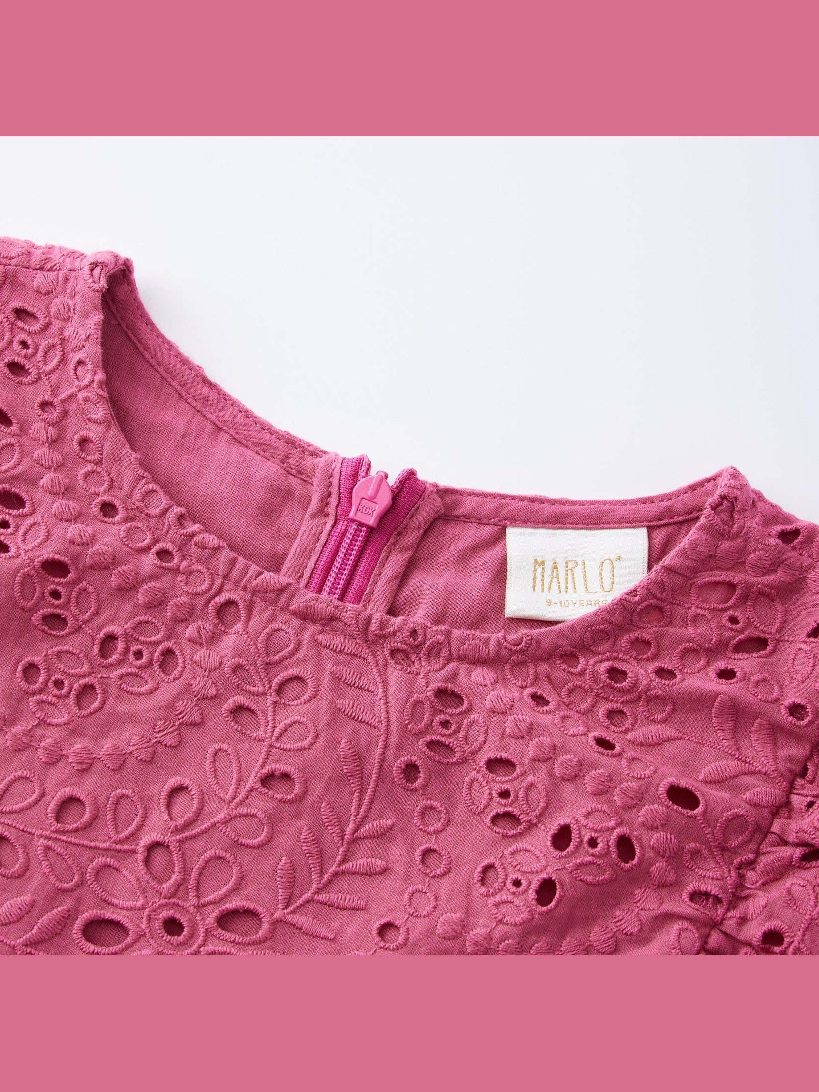 Naomi embroidered mini dress