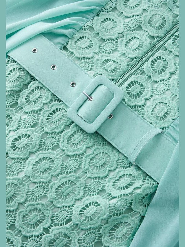 Adelaide embroidered dress