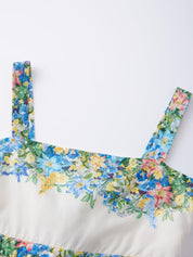 Serenity embroidered maxi dress