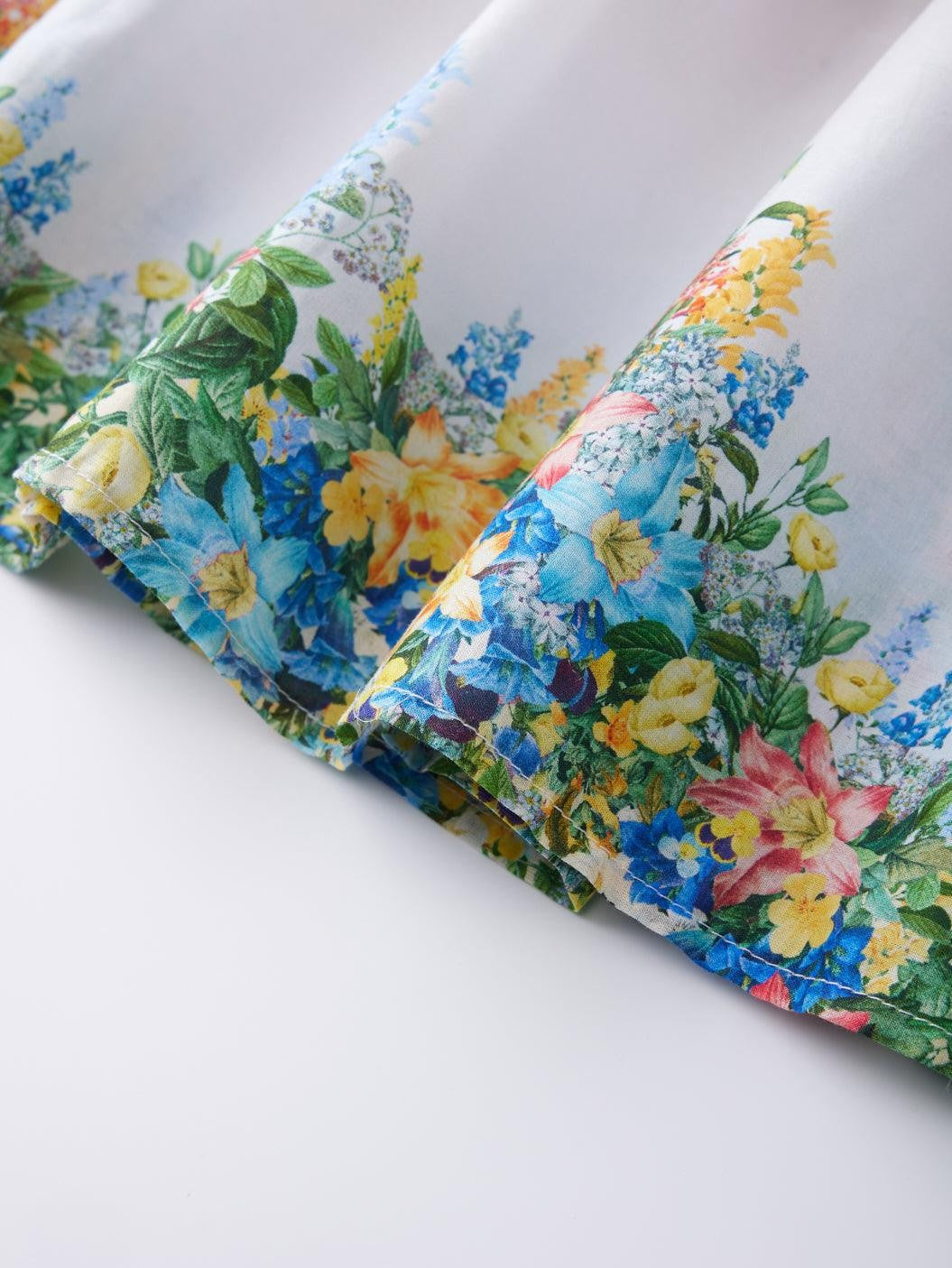 Serenity embroidered maxi dress