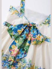 Serenity embroidered maxi dress
